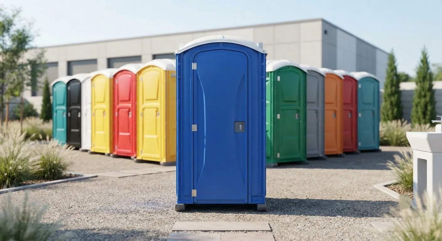 Portable toilet units ready for delivery in Cicero, IL